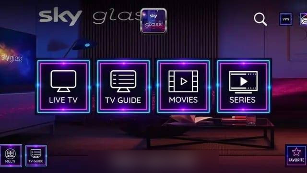 Marvel Sky app screen