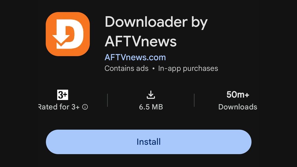 Step 1: Install Downloader on your TV