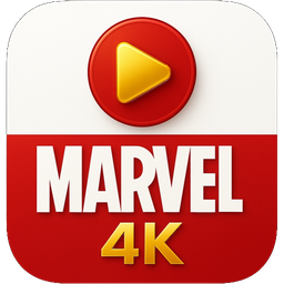 Marvel 4K logo